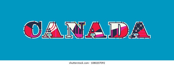 Canada Word Images, Stock Photos & Vectors | Shutterstock