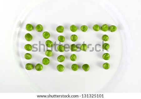 Similar – Image, Stock Photo A plate of peas Vegetable