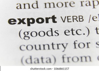 The Word Export Close Up