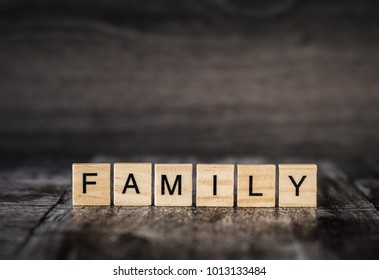 Family Letter Images, Stock Photos & Vectors | Shutterstock