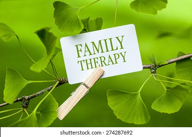 The Word Family Therapy In A Gingko Tree