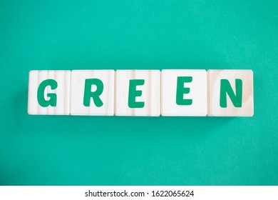 5 letter word green