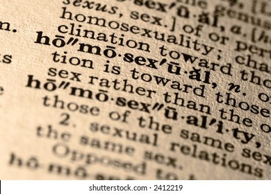 homosexuality definition in oxford dictionary
