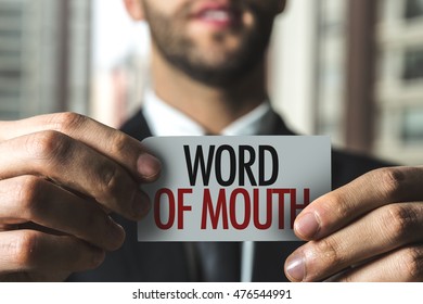 Word of Mouth - Shutterstock ID 476544991