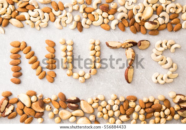 word-nuts-spelled-various-nuts-on-stock-photo-edit-now-556884433