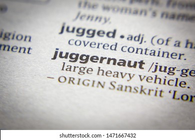 Word Or Phrase Juggernaut In A Dictionary