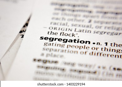 Word Or Phrase Segregation In A Dictionary.