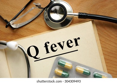 Word Q Fever. Medical Concept.