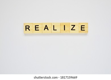 5 letter word with realize