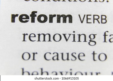 The Word Reform Close Up