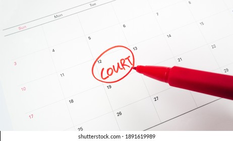 Court date Images, Stock Photos & Vectors | Shutterstock