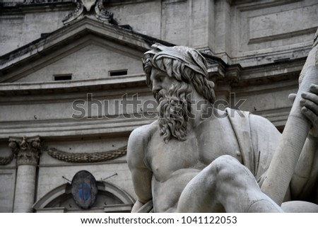 the work of bernini in piazza navona