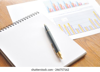 Work Book Chart Stock Photo 246757162 | Shutterstock