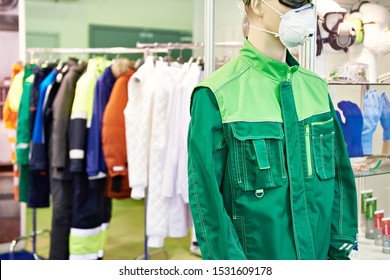 Work Clothes In The Store