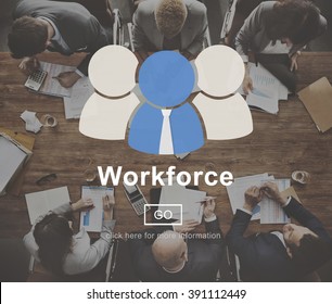 Work Force Motivation Effort Energy Concept
