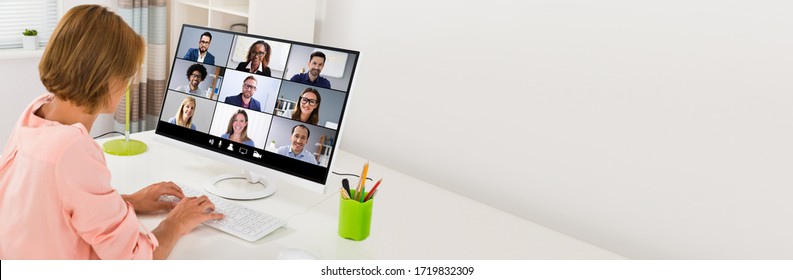 Work From Home Remote Video Conference Call