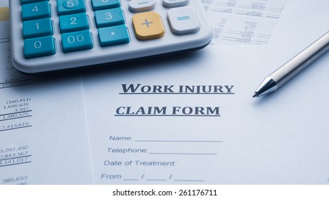 Work Injury Claim Form