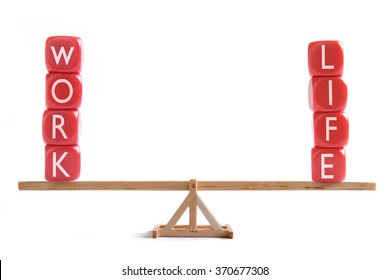 Work life balance concept 
