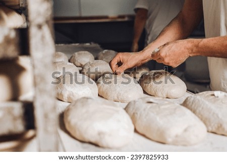 Work made by bakers in bakery