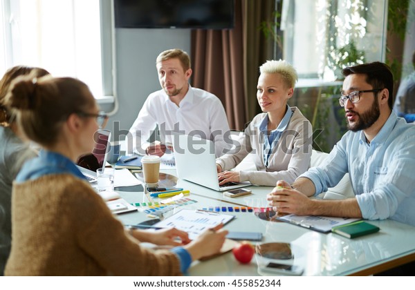 Work Office Stock Photo (Edit Now) 455852344