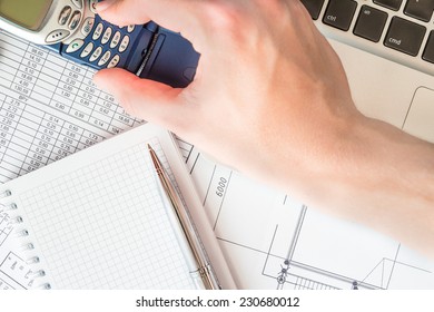 Work on a project, to make an important call