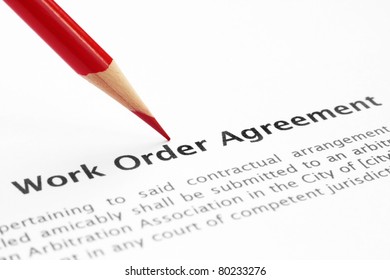 Work Order Agreement