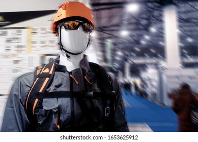 Work overalls dressed on a mannequin. - Powered by Shutterstock