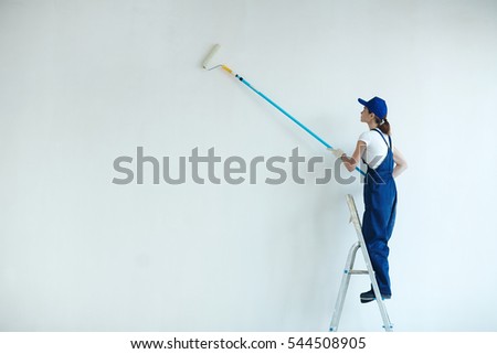 Work with paintroller
