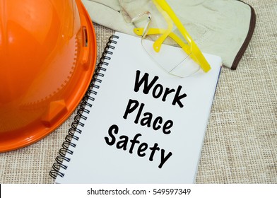 Work Place Safety And Health At Workplace Concept