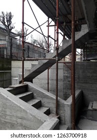 
work in progress at the construction site