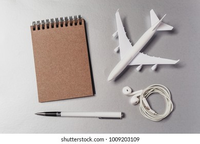 Work space, top view