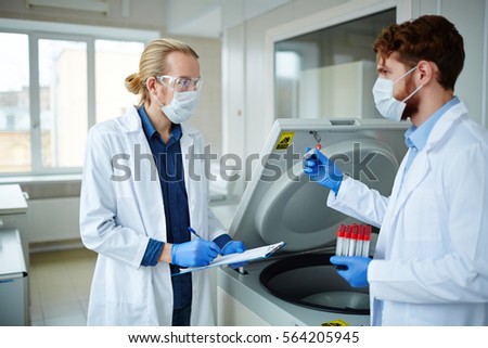 Work with substances