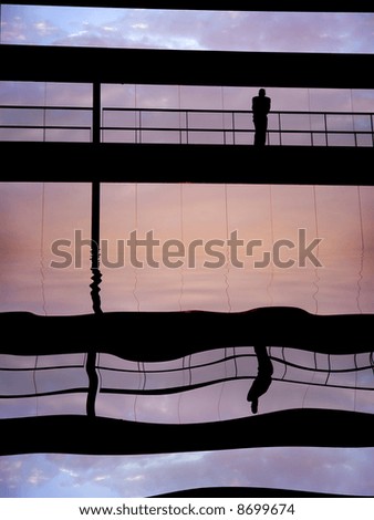 Similar – Image, Stock Photo tourists Binoculars