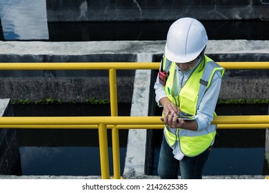 Worker On The Site. Worker On Construction Site