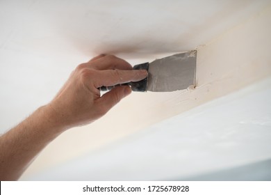 Man Hand Trowel Plastering Wall Skim Stock Photo 225715069 | Shutterstock