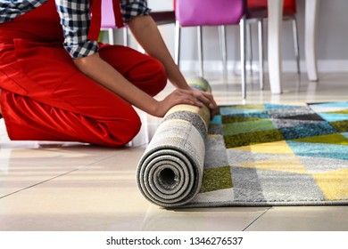 Scepticisme holte vermogen Rolling out rug Images, Stock Photos & Vectors | Shutterstock