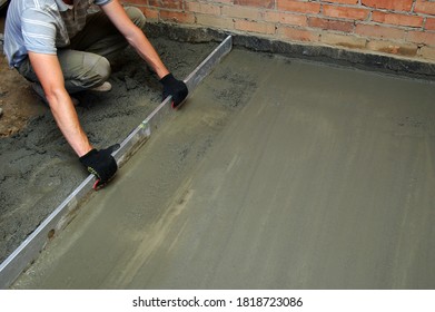 Worker Coating Floor Selfleveling Epoxy Resin Stock Photo 1829758793 ...