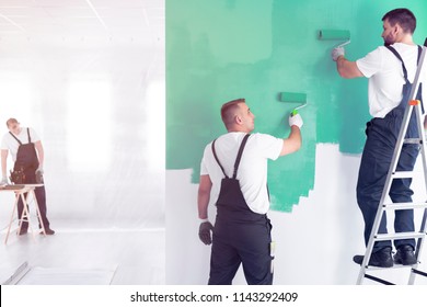 69,104 People painting wall Images, Stock Photos & Vectors | Shutterstock