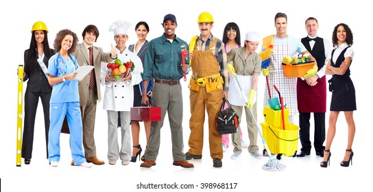 Workers People Group Stock Photo 398968117 | Shutterstock