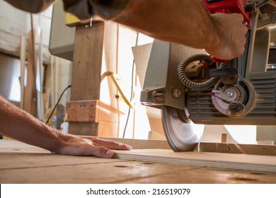 Working With Circular Saw