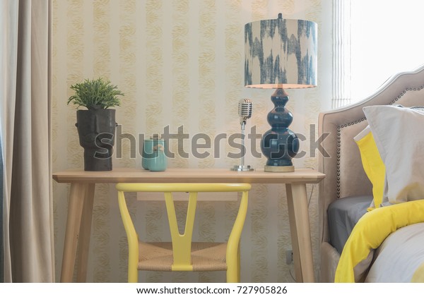 Working Corner Chair Desk Bedroom Interior Stock Photo Edit