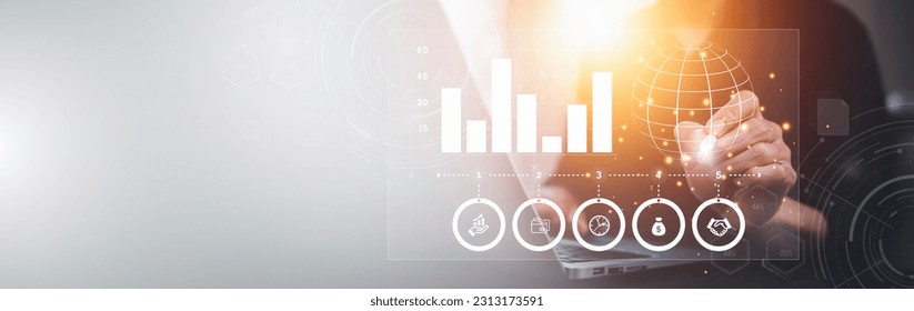 Working Data Analytics and Data Management Systems and Metrics connected to corporate strategy database for Finance, Intelligence,  Business Analytics with Key Performance Indicators, social network  