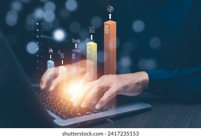Working Data Analytics and Data Management Systems and Metrics connected to corporate strategy database for Finance, Intelligence,  Business Analytics with Key Performance Indicators, social network  