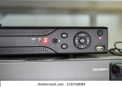 Working digital video recorder(DVR).An electronic device that records video in a digital format to a disk drive.Event recording device at all times.The technology should be in both the home and office