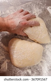 working with dough