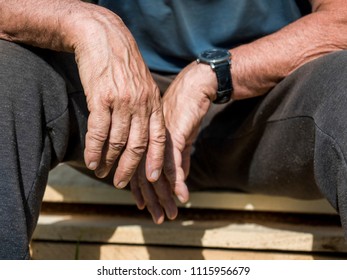 Working hands close-up