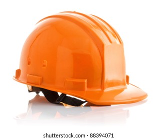 Working Helmet Isolated On White Background