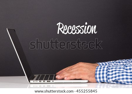 WORKING OFFICE COMMUNICATION PEOPLE USING COMPUTER RECESSION CONCEPT