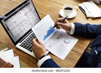 Working Office Workplace Technology Concept