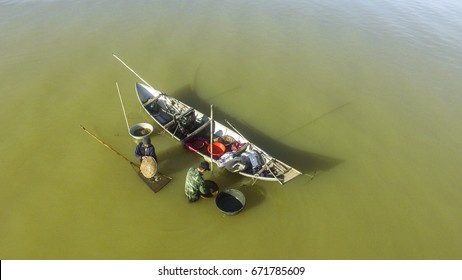 Working on the river